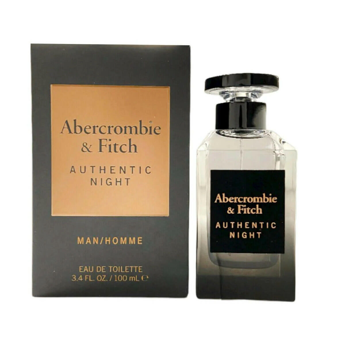 Abercrombie & Fitch Authentic Night Man EDT Spray