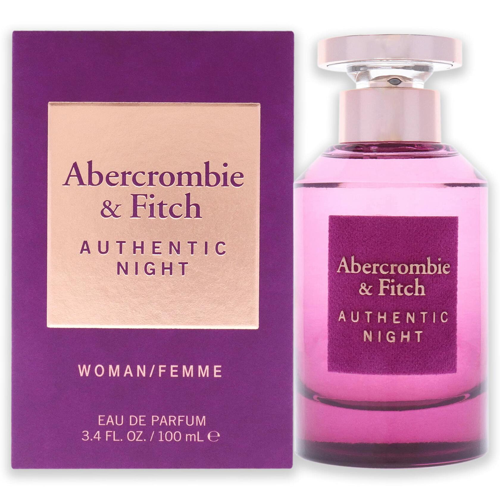 Abercrombie & Fitch Authentic Night Woman EDT Spray
