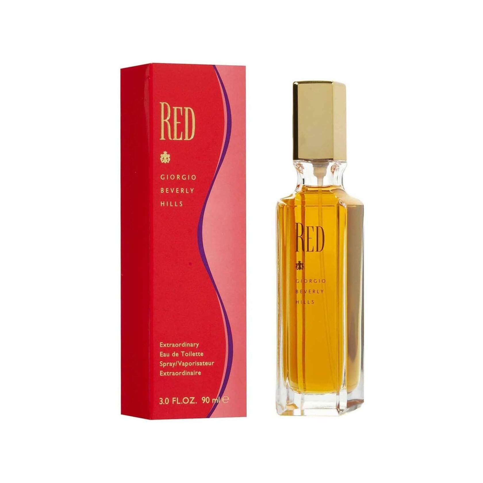 Giorgio Beverly Hills RED Extraordinary EDT Spray